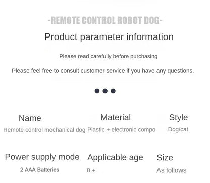 Rc Robot Children's Remote Control Mechanical Dog Toy Science Teaching Diy Assembling Model Electric Set Toys for Boys Kids Gift